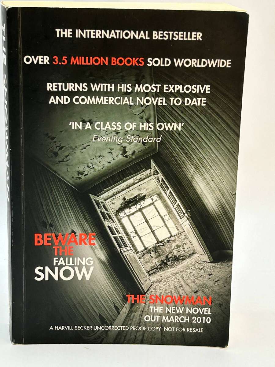 The Snowman - Jo Nesbo | Harry Hole #7 | Proof Copy
