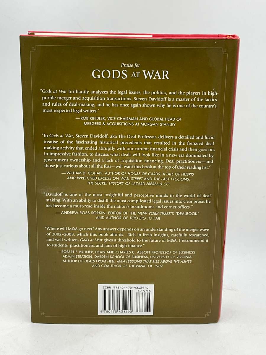 Gods at War: Shotgun Takeovers, Government by Deal, and the Private Equity Implosion - SM Davidoff