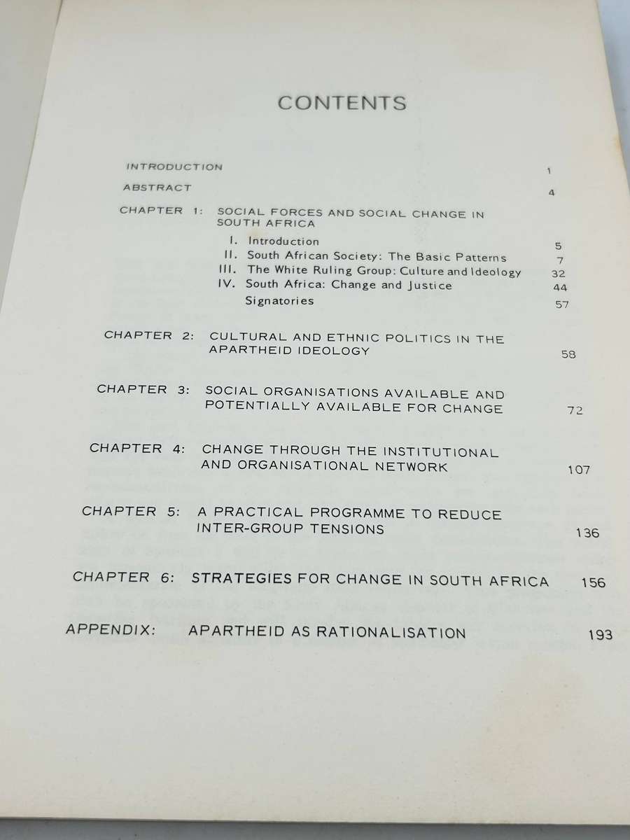 Towards Social Change - Report of the Spro-cas social commission by Peter Randall