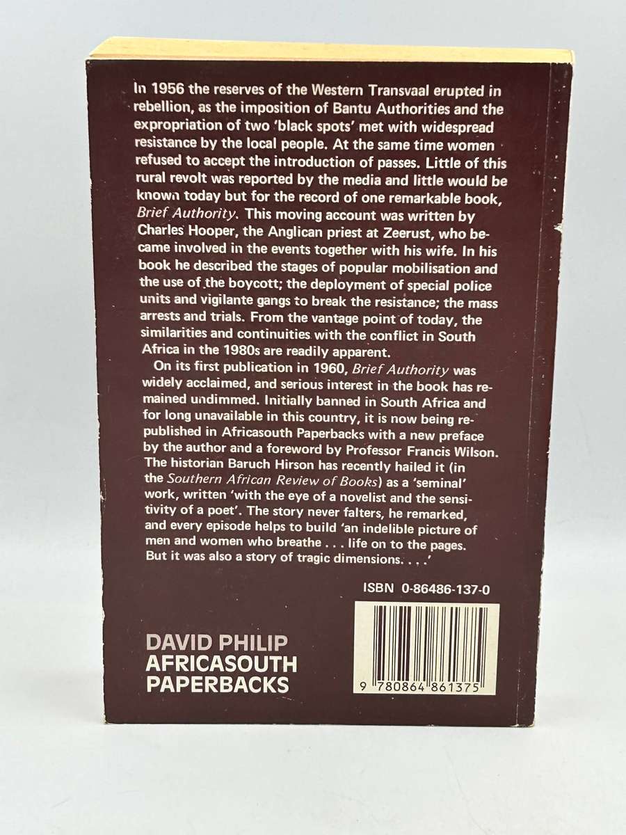 Brief Authority by Charles Hooper