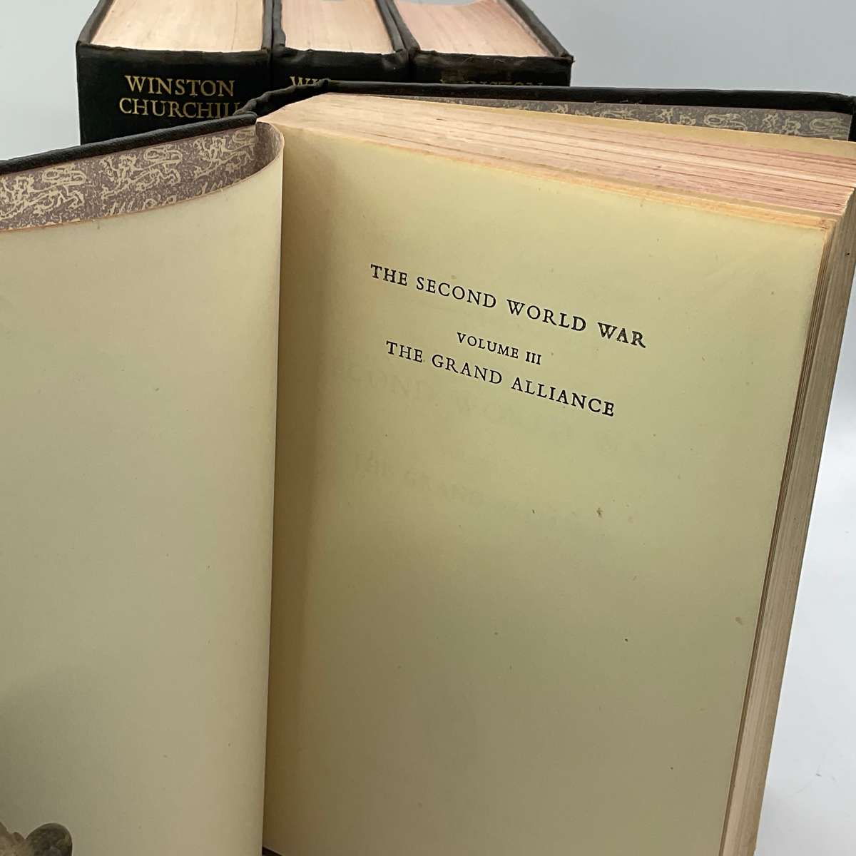 Winston Churchill ~ The Second World War 6 Volumes | Five First Editions
