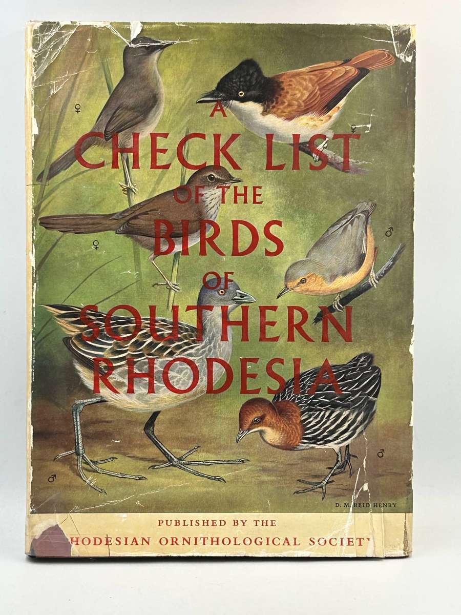 A Check List of the Birds of Southern Rhodesia with Data on Ecology and Breeding ~ Reay HN Smithers