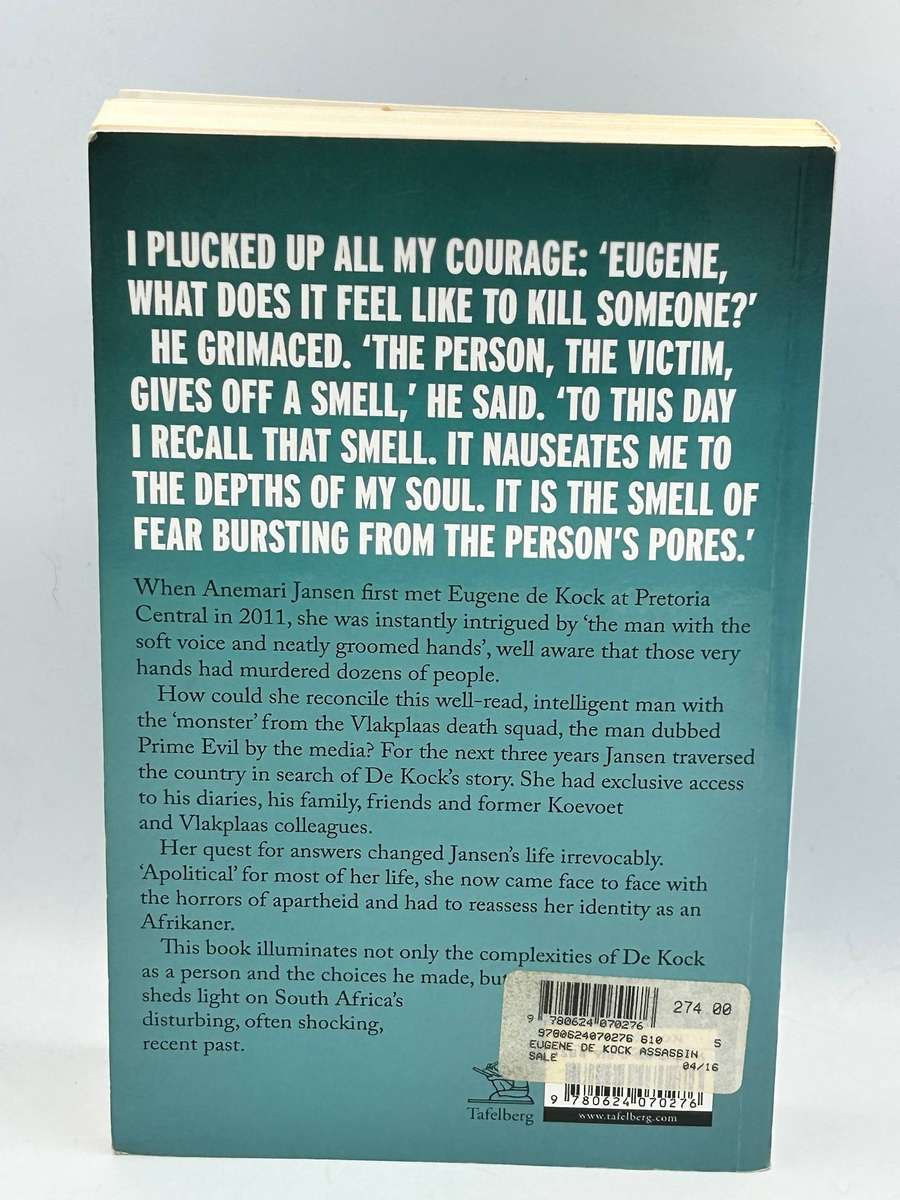 Eugene De Kock: Assassin For The State ~ Anemari Jensen