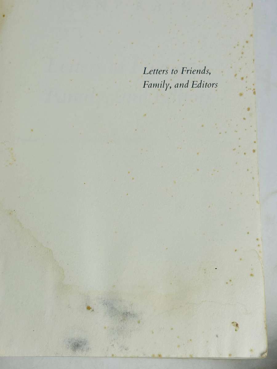 Kafka ~ Letters to Friends, Family, and Editors | Poor Condition
