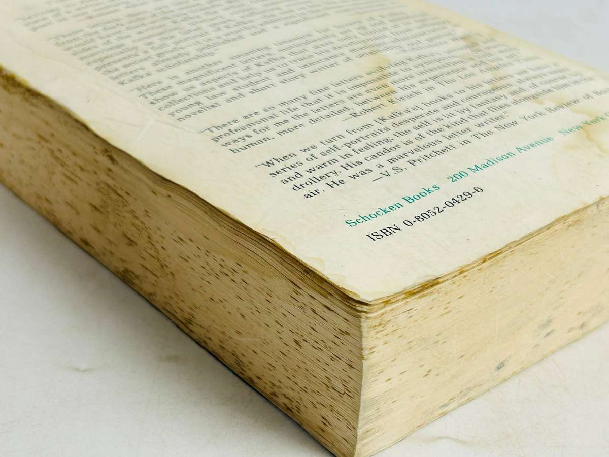 Kafka ~ Letters to Friends, Family, and Editors | Poor Condition
