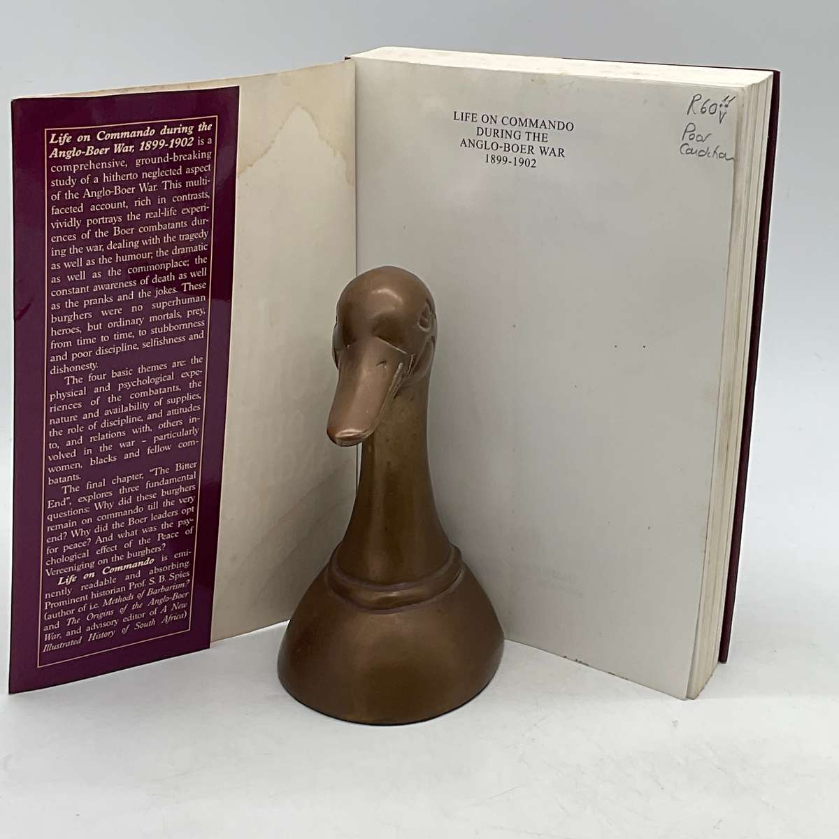 Life on Commando During the Anglo-Boer War 1899-1902 - Fransjohan Pretorius | Poor copy