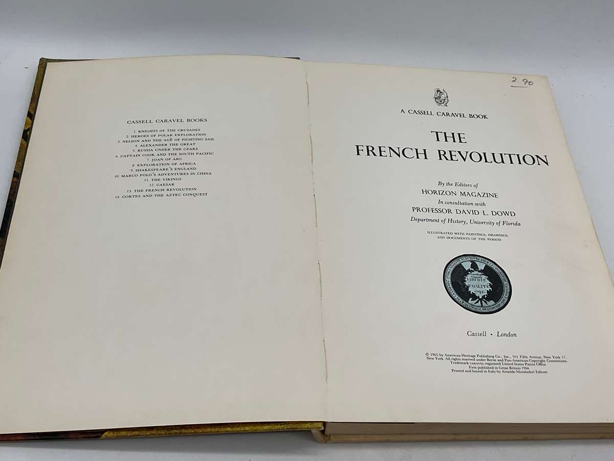 The French Revolution - A Horizon Caravel Book - David L. Dowd