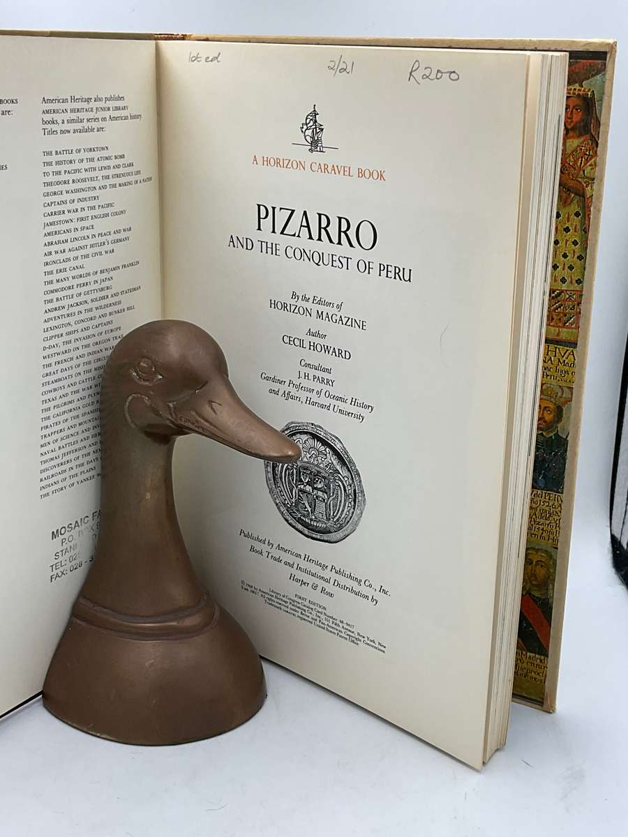 Pizarro and the Conquest of Peru by Cecil First Edition 1968