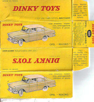 Dinky Reproduction   box for sale