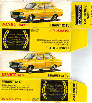 Dinky Reproduction   box for sale