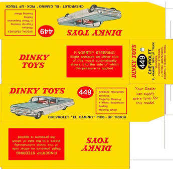 Dinky Reproduction   box for sale