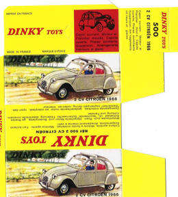 Dinky Reproduction   box for sale