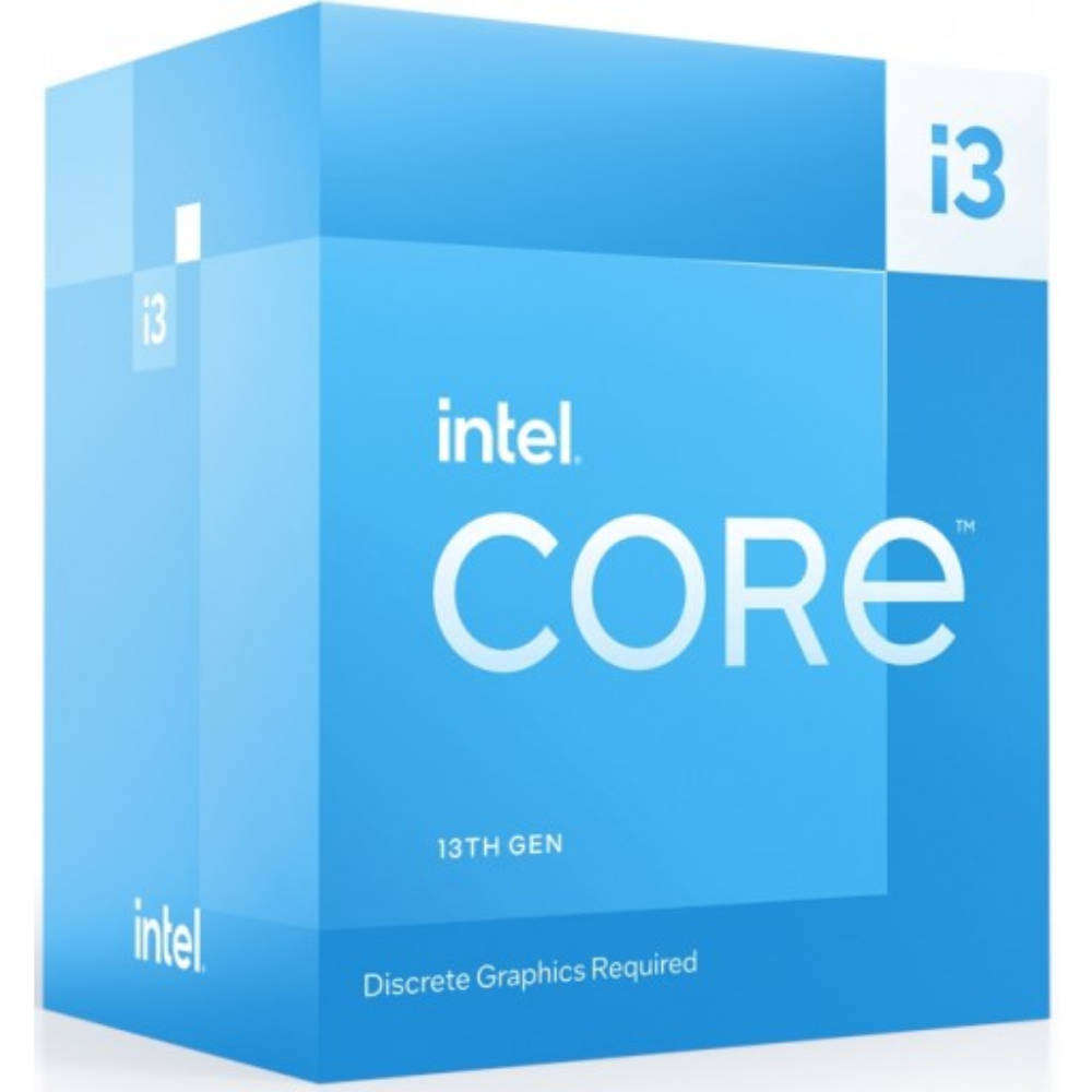 Intel Core i3-13100F 4-Core 4.50GHz Raptor Lake Socket LGA1700 Desktop CPU
