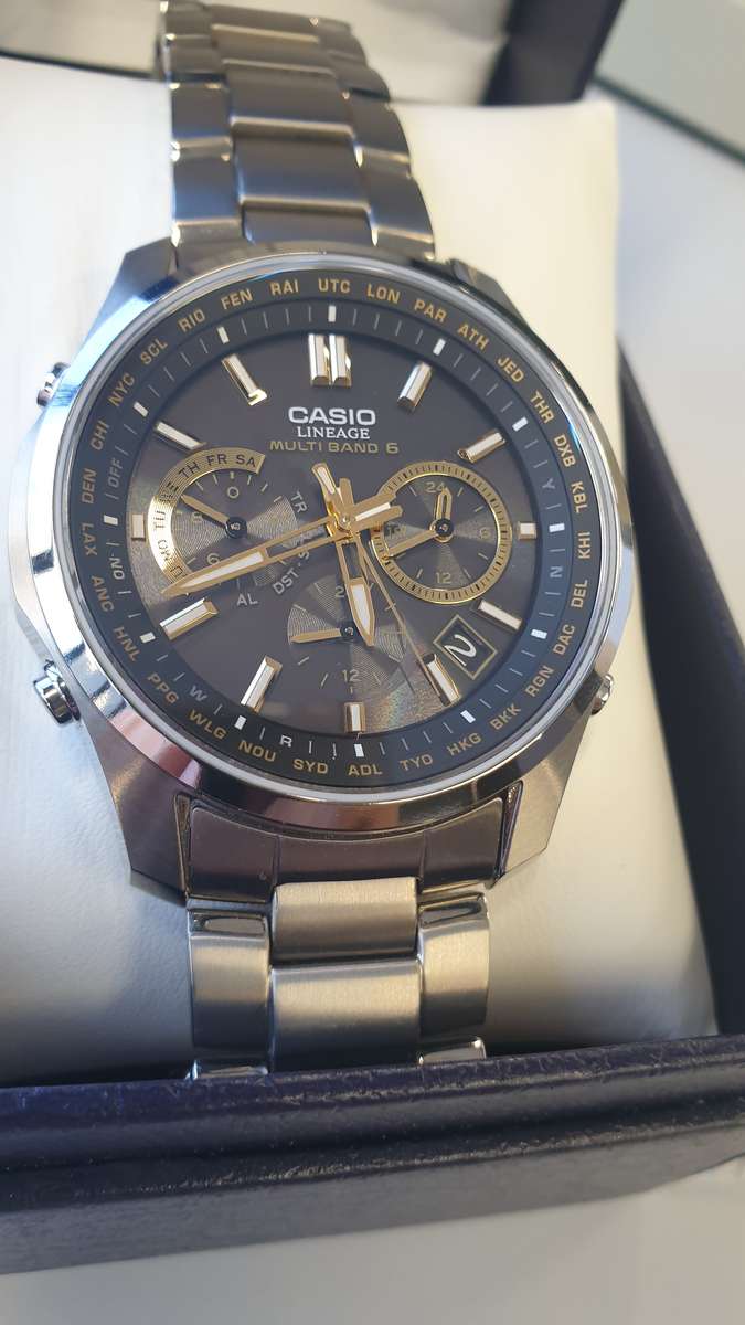 Casio Lineage Titanium Solar Powered Men's Watch (JDM import)
