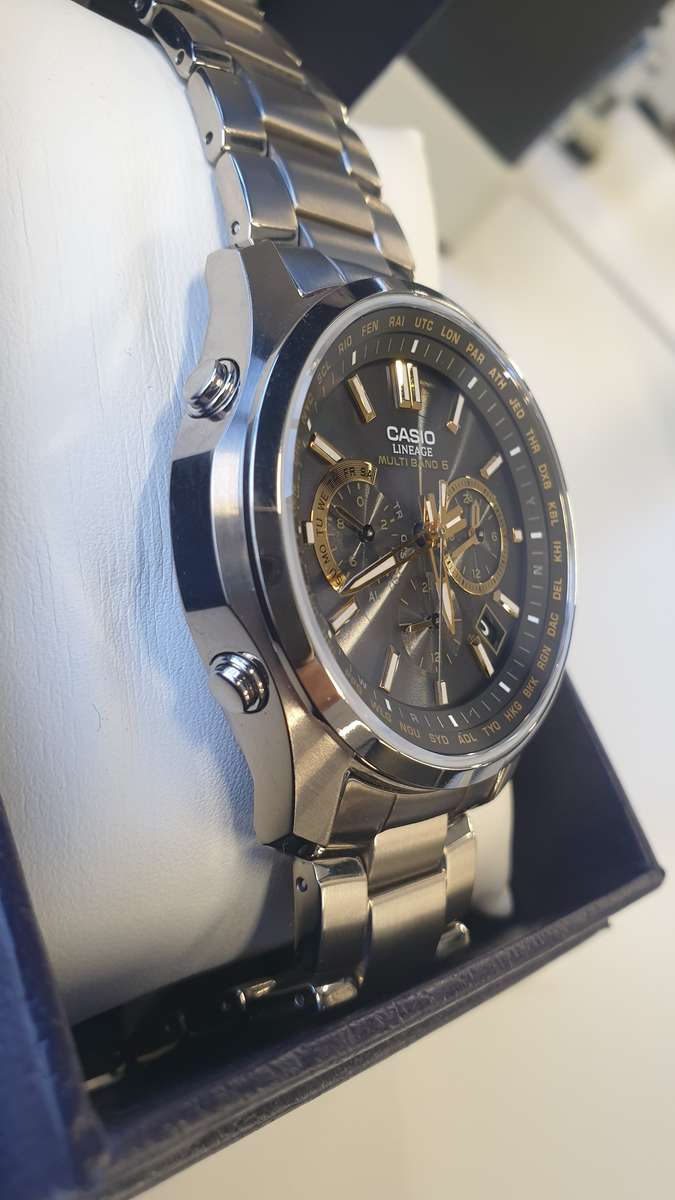 Casio Lineage Titanium Solar Powered Men's Watch (JDM import)