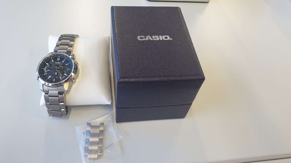 Casio Lineage Titanium Solar Powered Men's Watch (JDM import)