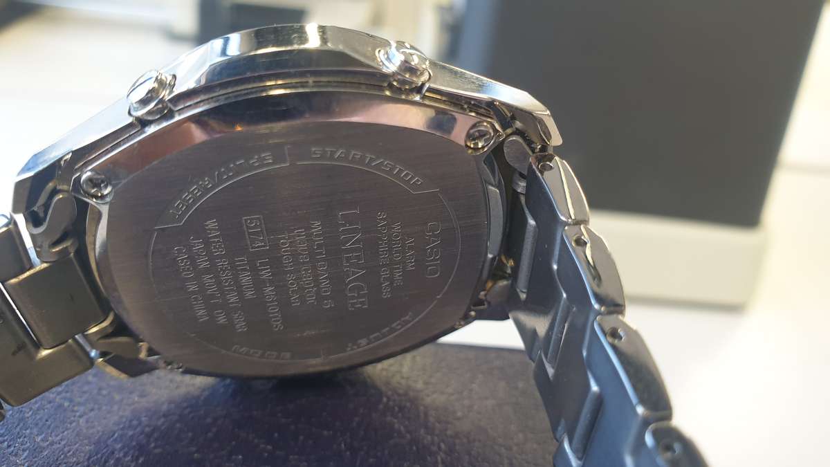 Casio Lineage Titanium Solar Powered Men's Watch (JDM import)