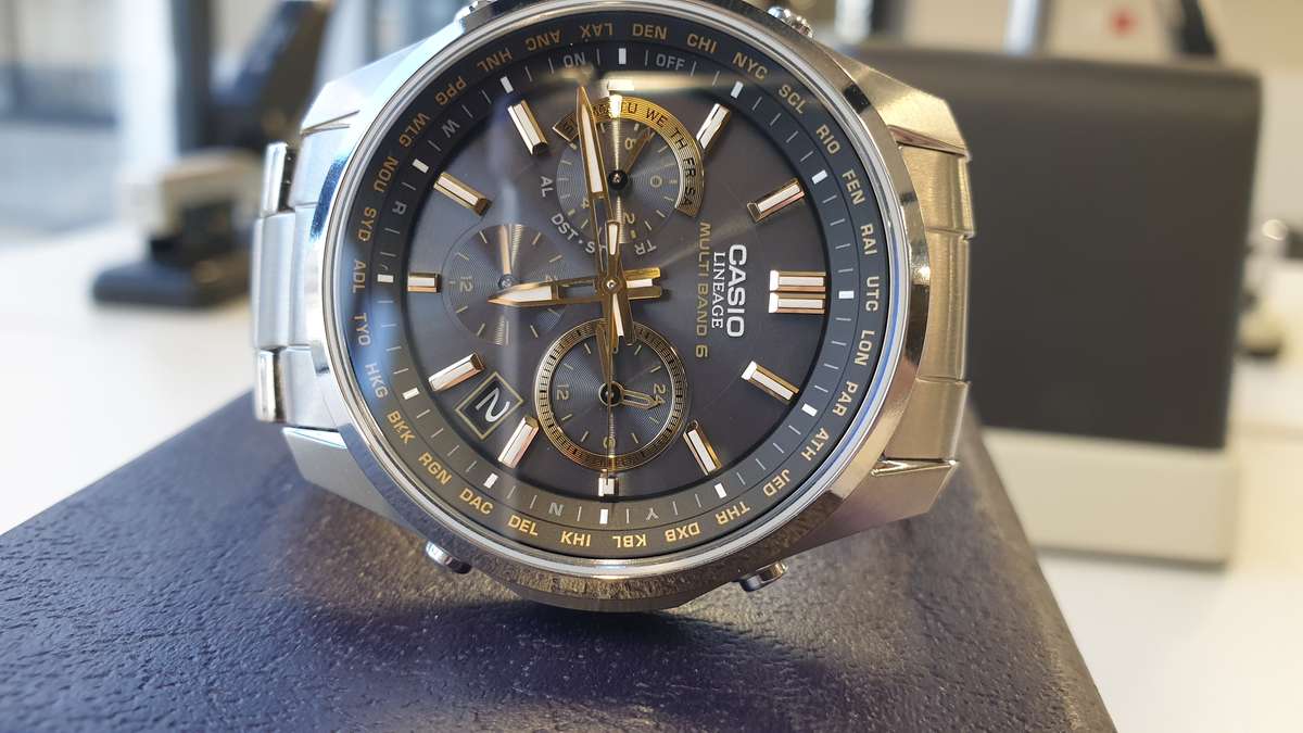 Casio Lineage Titanium Solar Powered Men's Watch (JDM import)