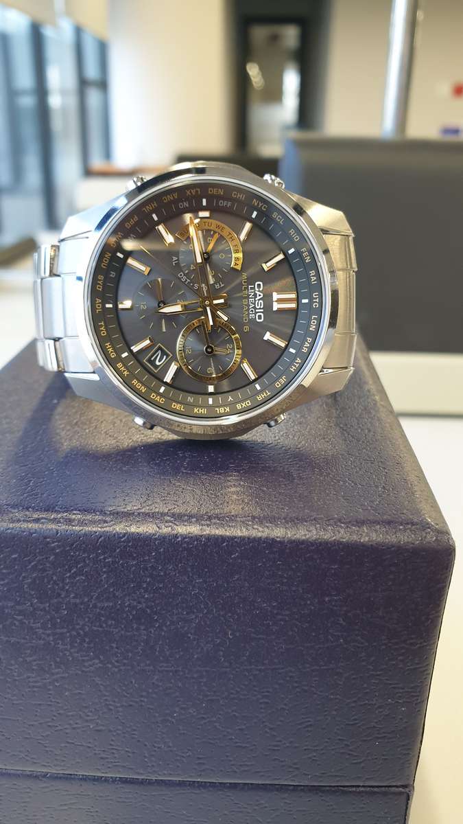 Casio Lineage Titanium Solar Powered Men's Watch (JDM import)