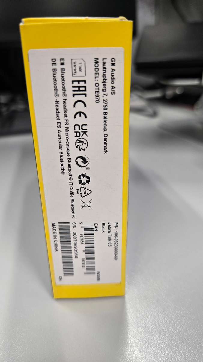 Jabra Talk 65 Premium Bluetooth Headset