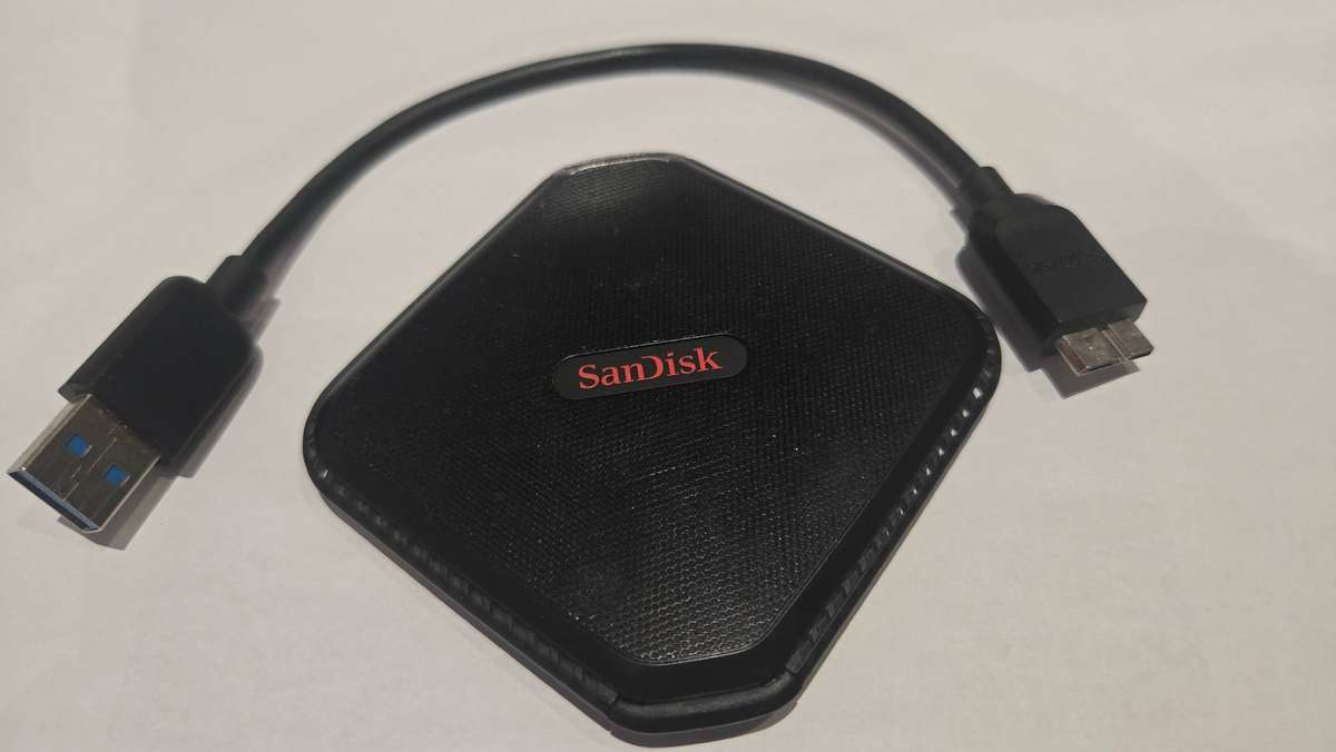 Sandisk Extreme 500 portable drive (240gb SSD)
