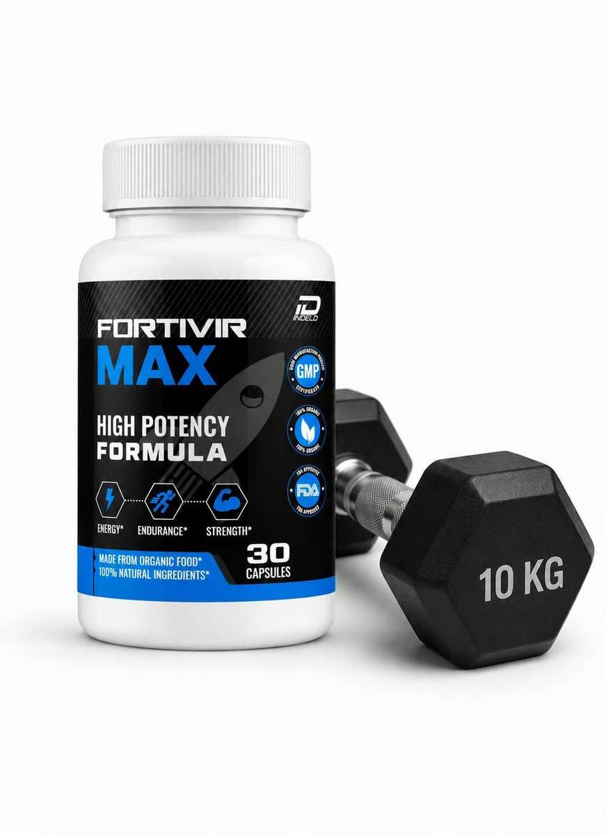 Fortivir Max Male Vitality & Performance Support Capsules | Men Energy Endurance Strength