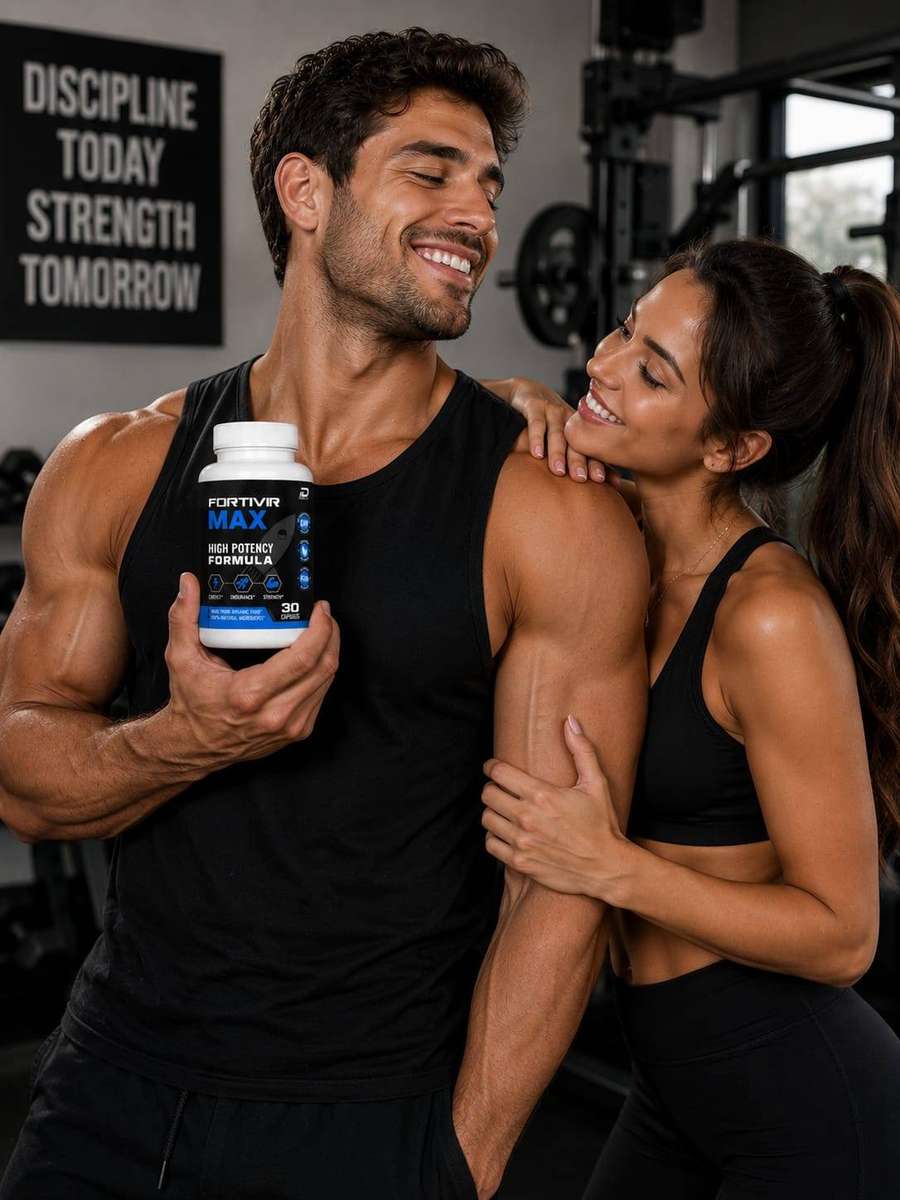 Fortivir Max Male Vitality & Performance Support Capsules | Men Energy Endurance Strength