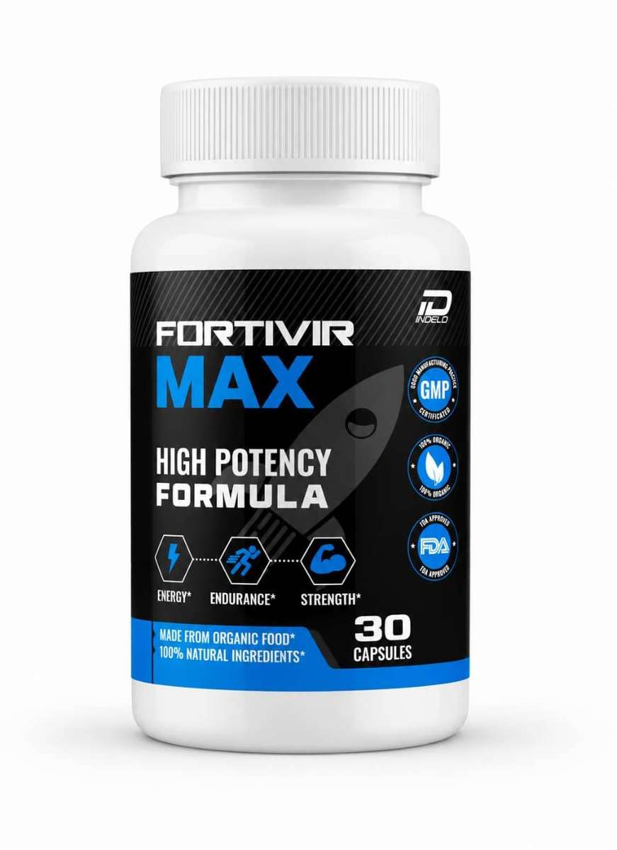 Fortivir Max Male Vitality & Performance Support Capsules | Men Energy Endurance Strength
