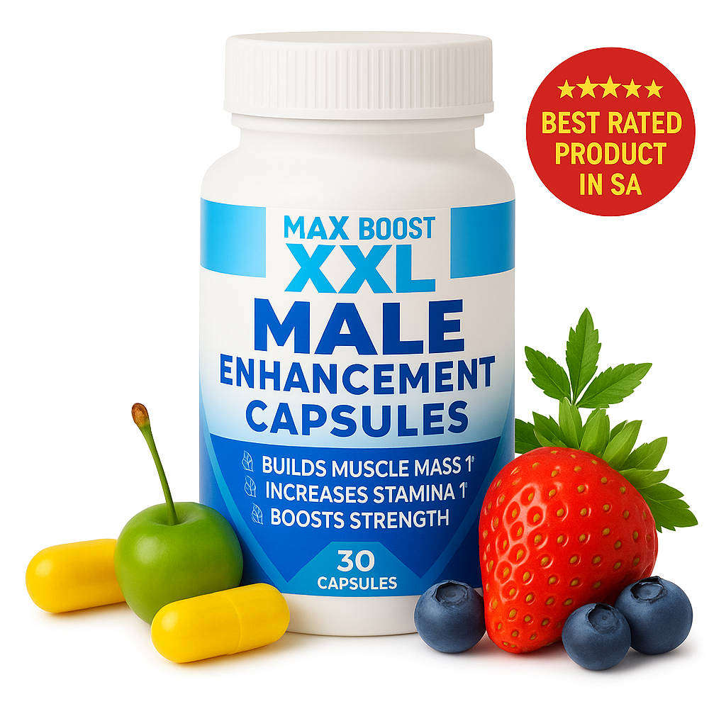 Max Boost XXL Male Enhancement Pills  Testosterone Booster for Men  Size, Stamina & Performance Su