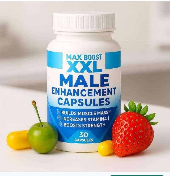 Max Boost XXL Male Enhancement Pills  Testosterone Booster for Men  Size, Stamina & Performance Su