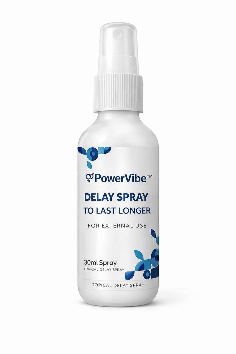 PowerVibe Delay Spray for Men 30ml | Last Longer Male Performance Spray South Africa