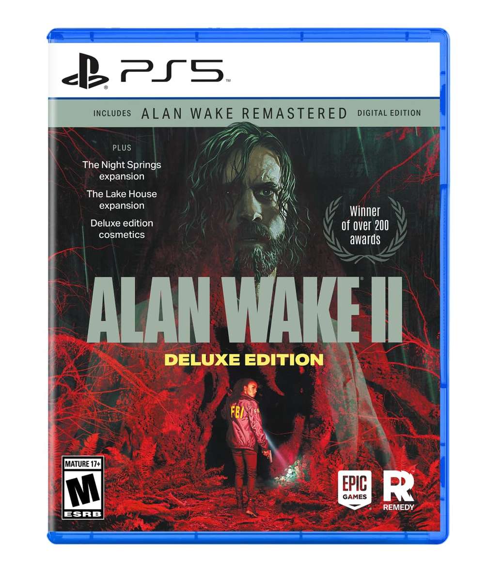 Alan Wake 2 Deluxe Edition PS5 Like New!