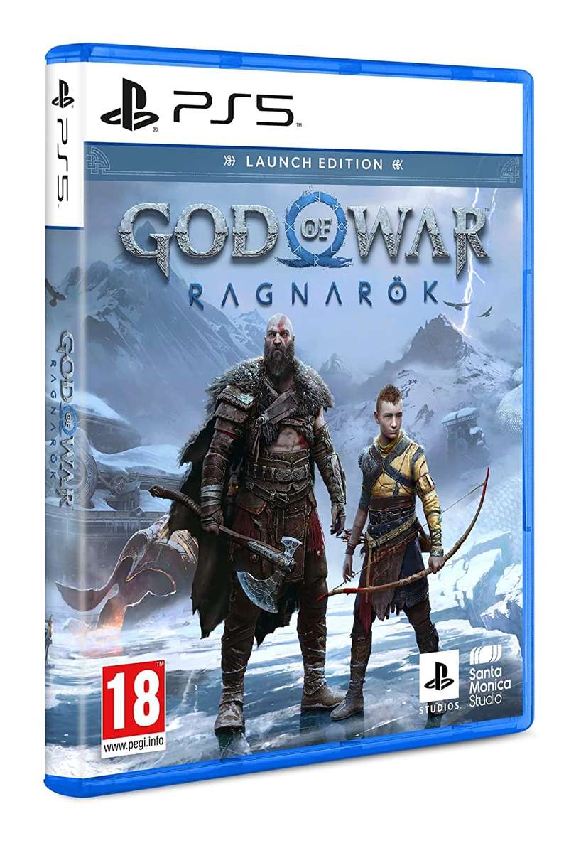 God Of War Ragnarok Launch Edition PS5 Like New!