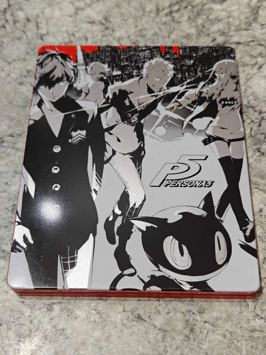 Persona 5 Steelbook Edition PS4 Like New!