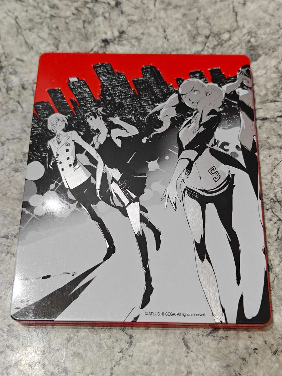 Persona 5 Steelbook Edition PS4 Like New!