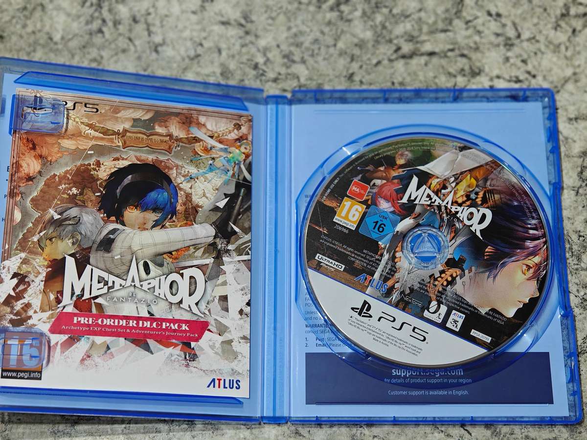 Metaphor: ReFantazio PS5 Like New!