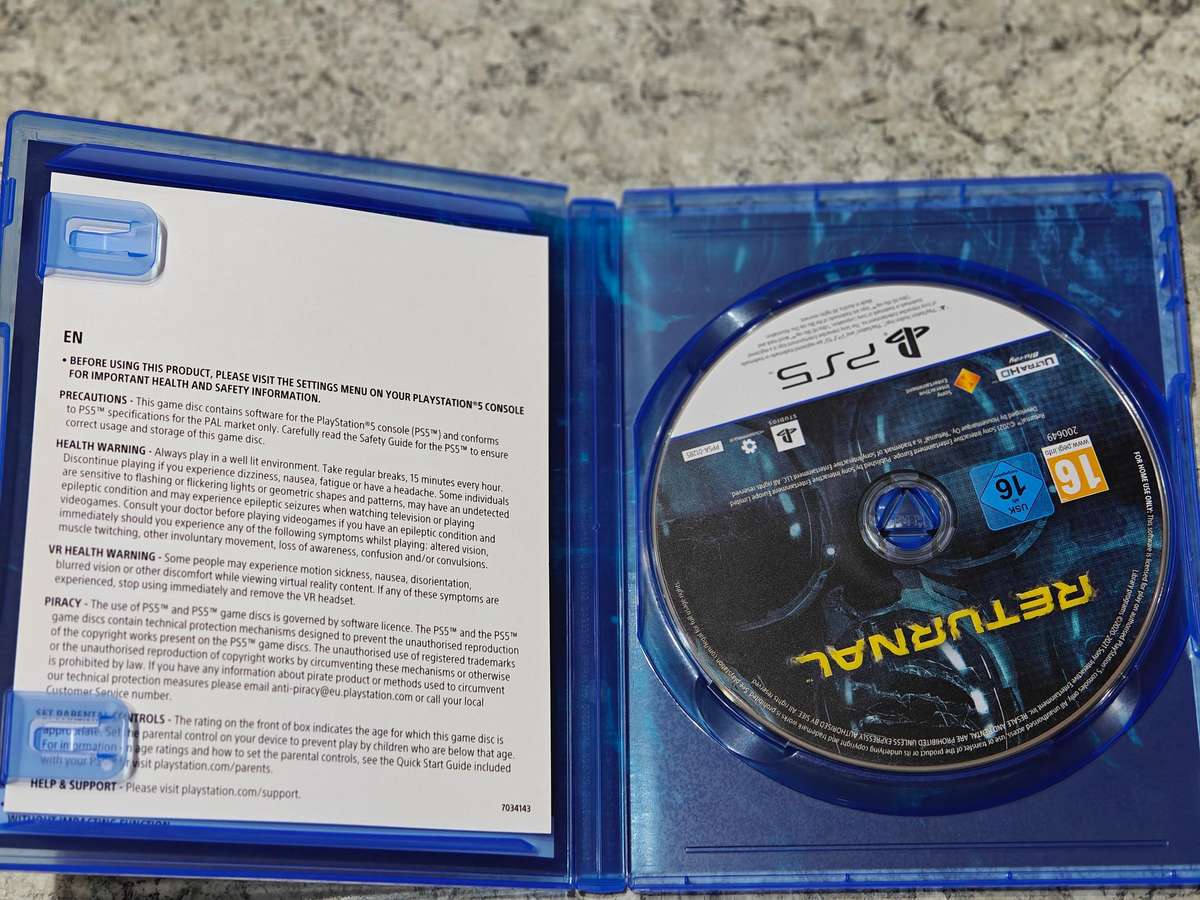 Returnal PS5 Like New!