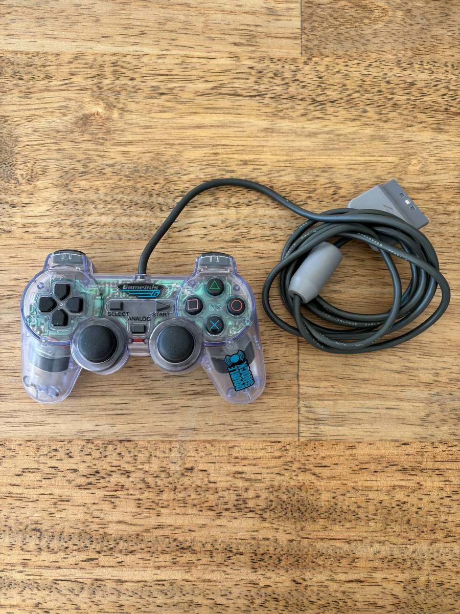 Gameinis Double Shock PS1 Controller Great Condition!