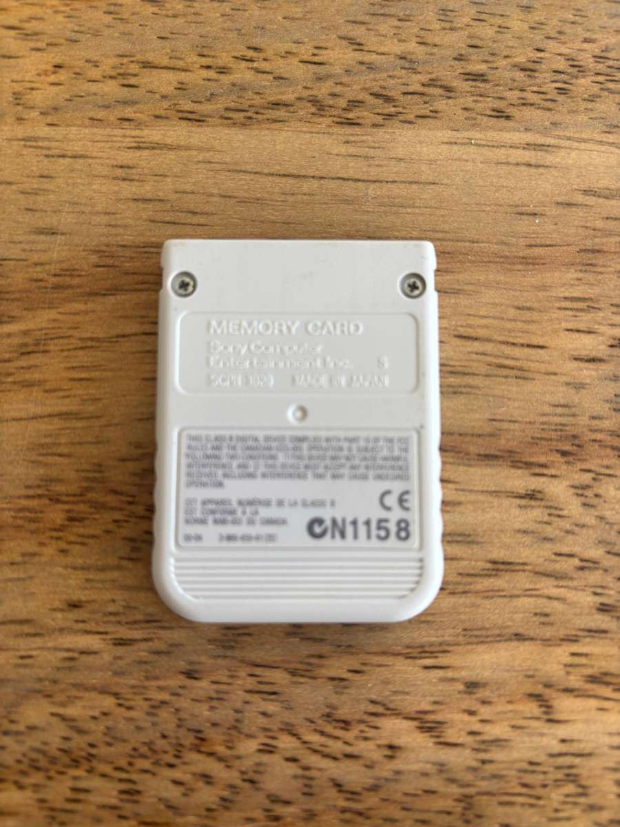 Original Playstation 1 Memory Card Like New!
