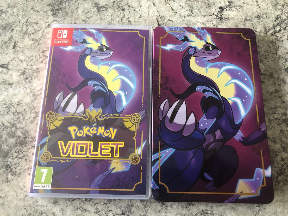 Pokemon Violet Steelbook Edition for Nintendo Switch