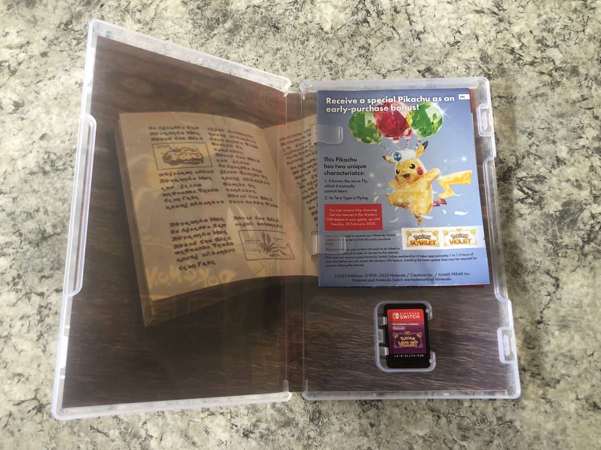 Pokemon Violet Steelbook Edition for Nintendo Switch