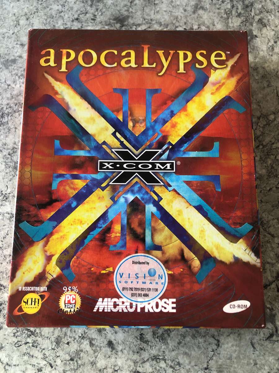 X-Com Apocalypse Big Box PC 1997 Rare!!