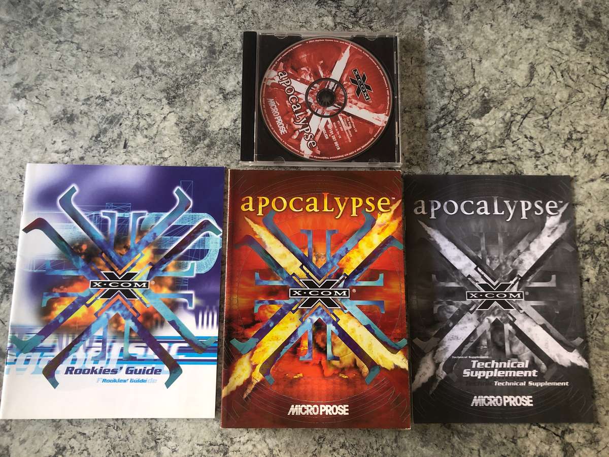 X-Com Apocalypse Big Box PC 1997 Rare!!