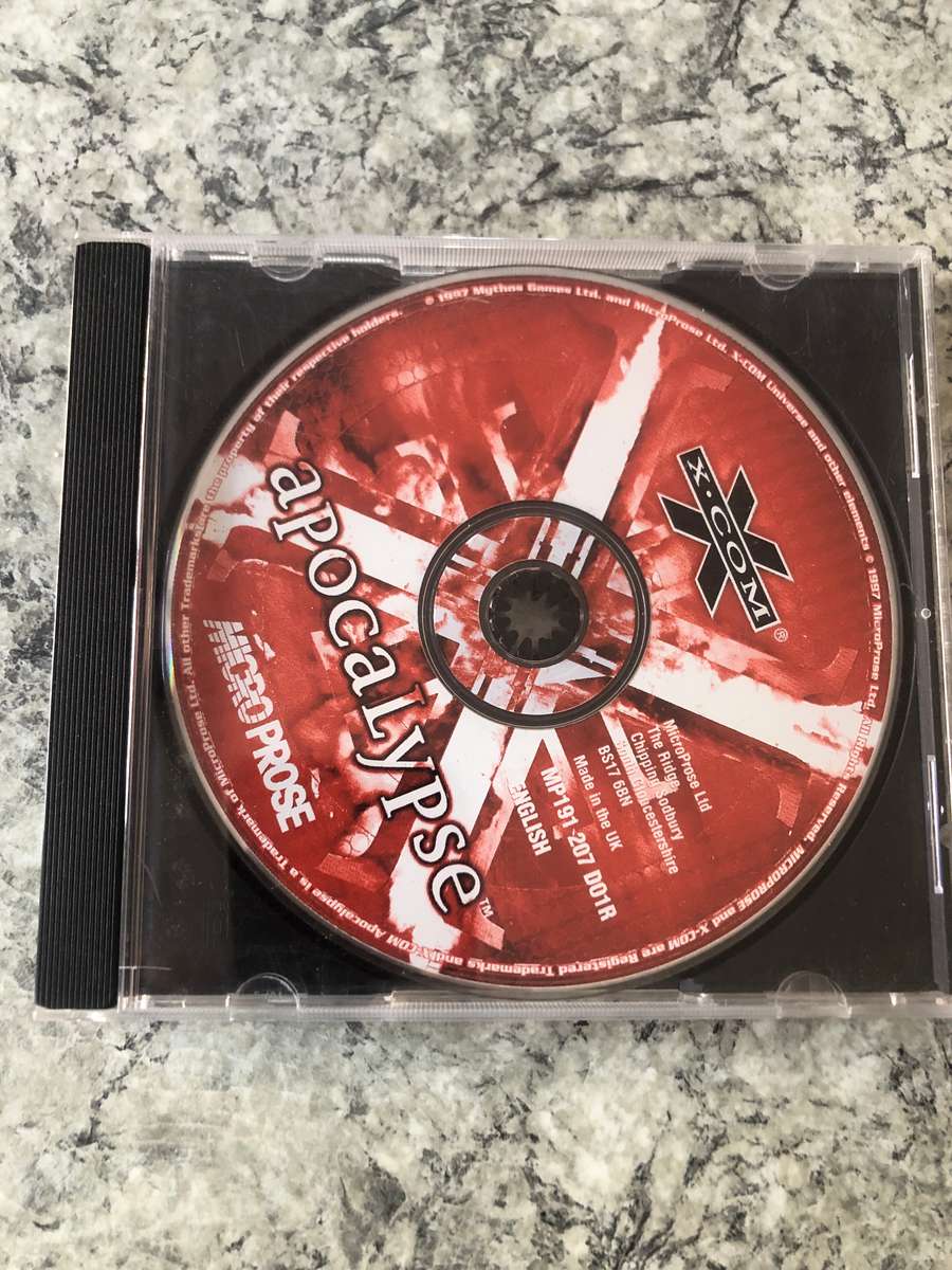 X-Com Apocalypse Big Box PC 1997 Rare!!