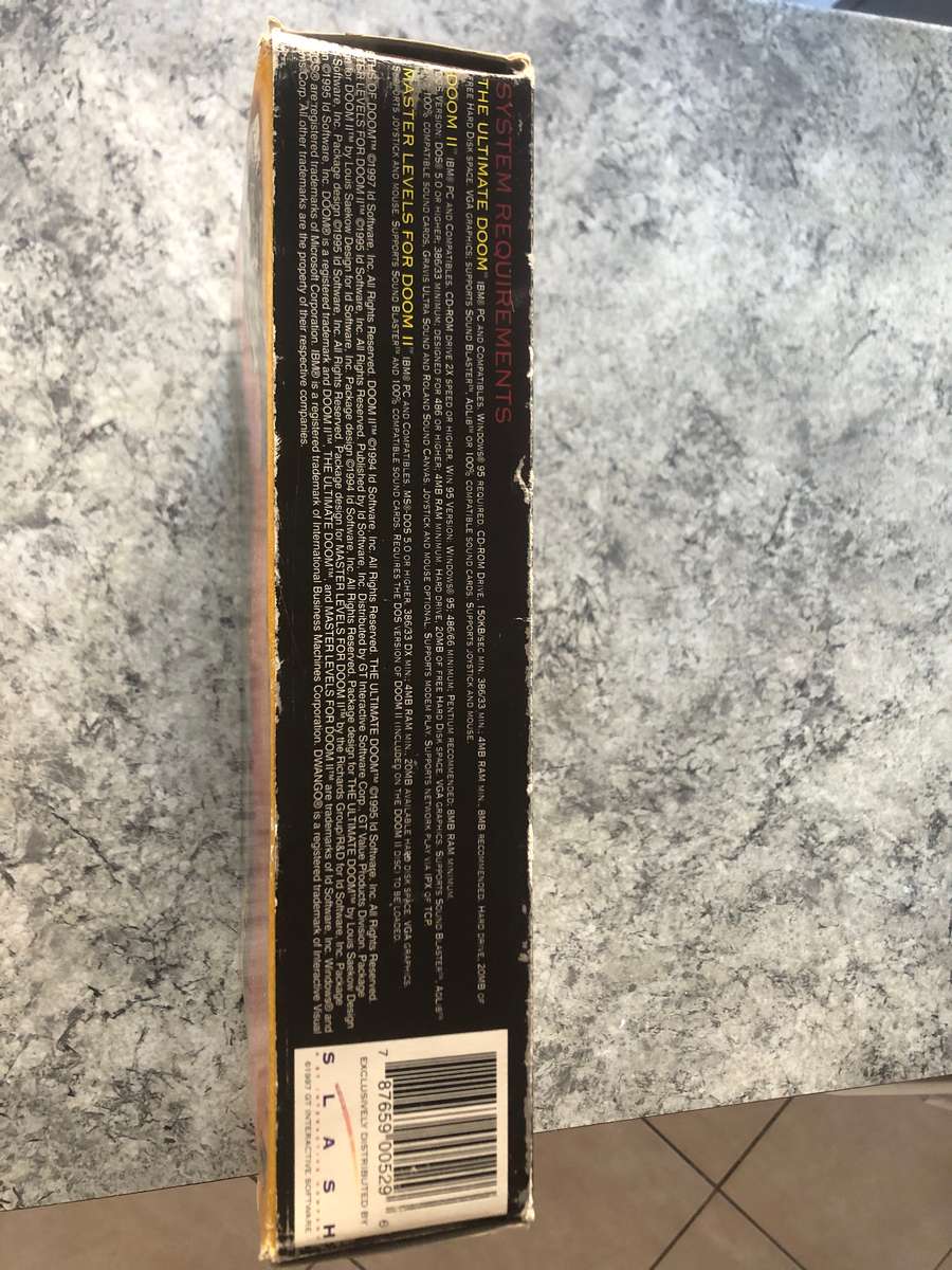 The Depths Of Doom Trilogy - PC Big Box 3 Disks 1997 Rare!!