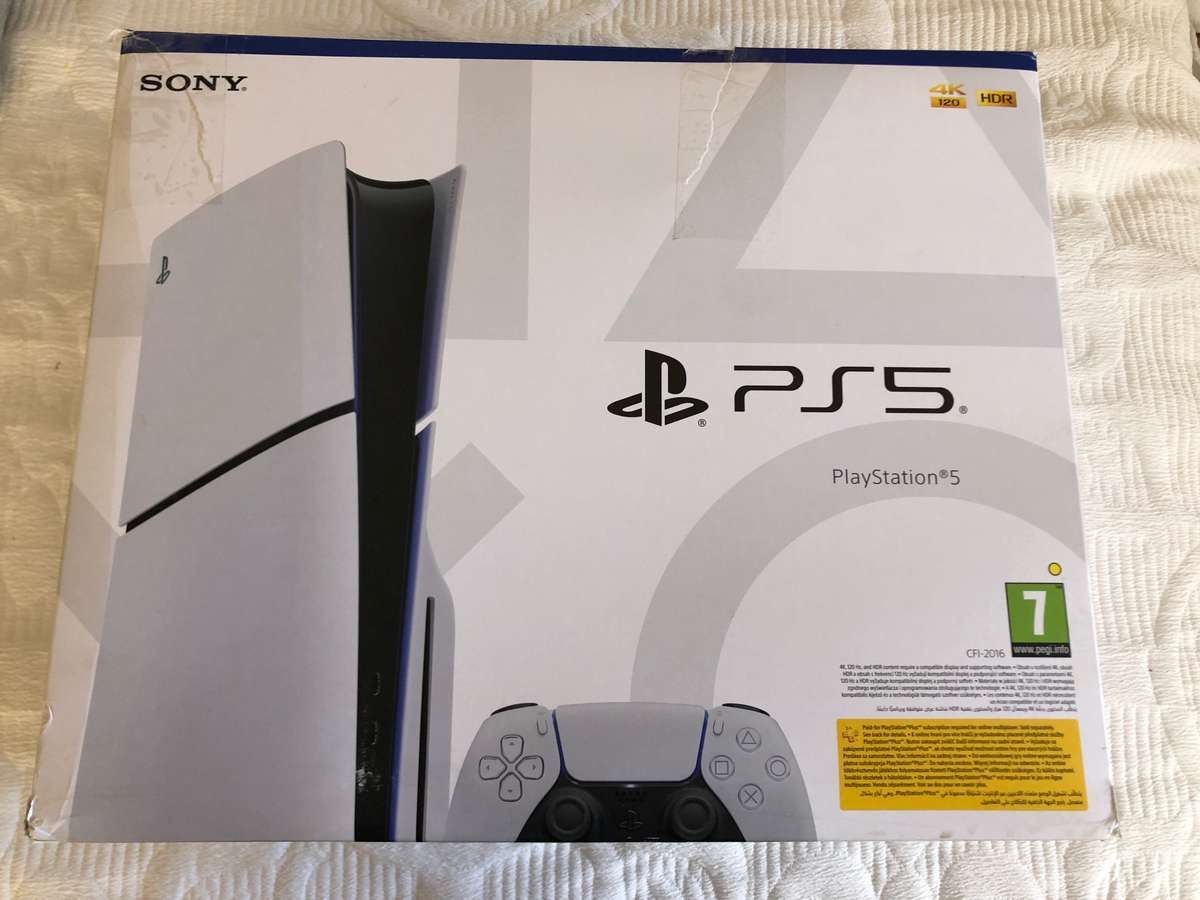 Playstation 5 Slim Disc Edition Boxed Like New!
