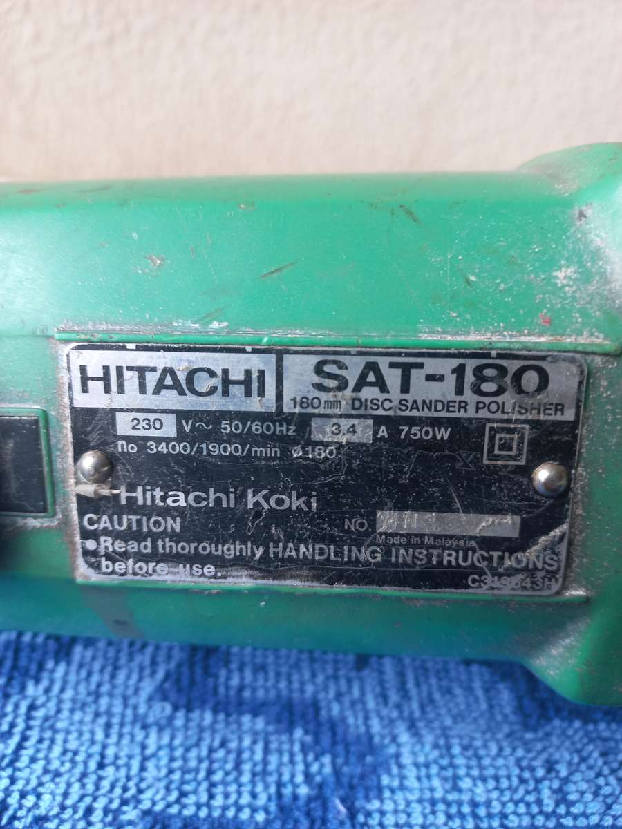 Polisher/Sander -  Hitachi SAT 180