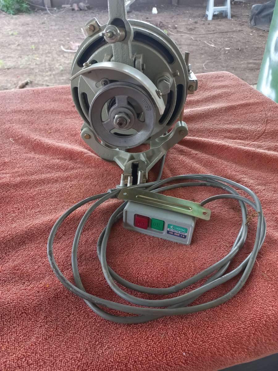 Industrial sewing machine clutch motor with start and stop 220v DOL 12L 0.4kw 1400rpm