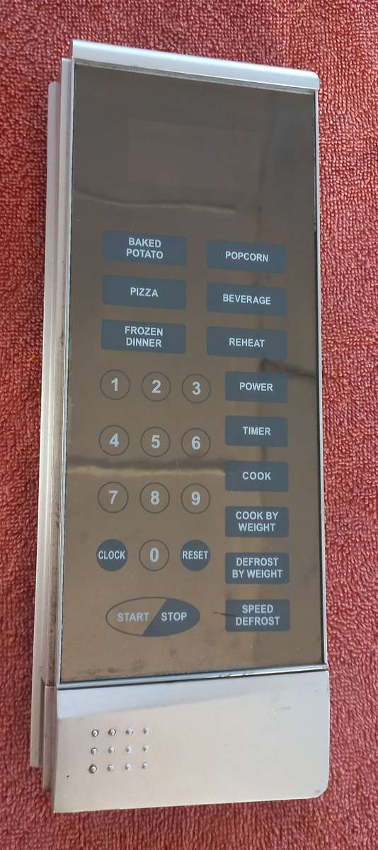 Defy microwave oven touch control panel , only touch panel -no pc board DMO350, DMO351