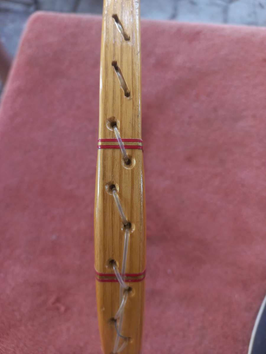 Wooden tennis racket medium 4 1/2 Slazenger Flight Commander